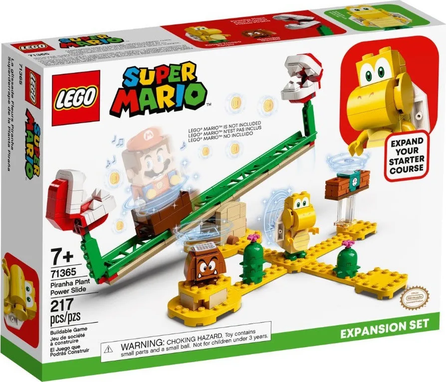 LEGO Super Mario Piranha Plant Power Slide για 7+ Ετών 217τμχ 71365 LEGO Super Mario Piranha Plant Power Slide για 7+ Ετών 217τμχ 71365 - Image 1