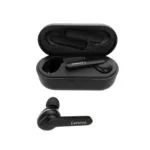 Lenovo HT28 In-ear Bluetooth Handsfree Ακουστικά με Αντοχή στον Ιδρώτα και Θήκη Φόρτισης Μαύρα