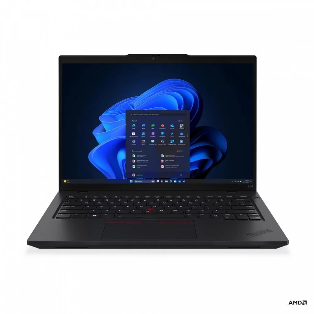 Lenovo ThinkPad L14 Gen 6 (AMD) 14" IPS FHD+ (Ryzen 7 Pro-250/16GB/512GB SSD/W11 Pro) Black (US Keyboard) Lenovo ThinkPad L14 Gen 6 (AMD) 14" IPS FHD+ (Ryzen 7 Pro-250/16GB/512GB SSD/W11 Pro) Black (US Keyboard) - Image 1