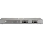 Level One FEP-1612 Unmanaged L2 PoE+ Switch με 16 Θύρες Ethernet και 16 SFP Θύρες