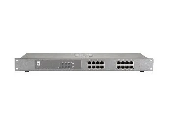 Level One FEP-1612 Unmanaged L2 PoE+ Switch με 16 Θύρες Ethernet και 16 SFP Θύρες Level One FEP-1612 Unmanaged L2 PoE+ Switch με 16 Θύρες Ethernet και 16 SFP Θύρες - Image 1
