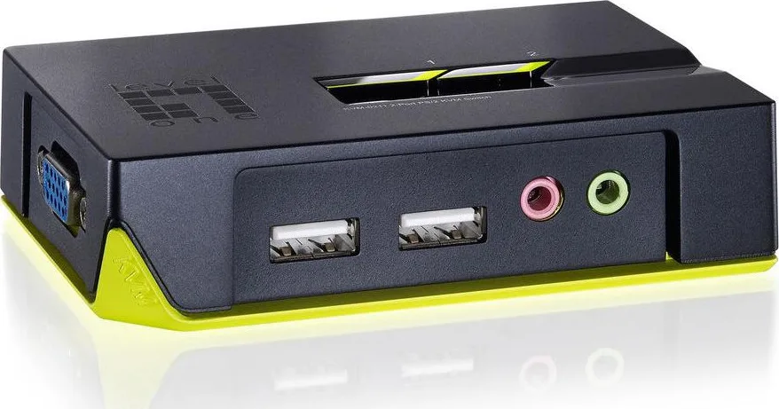 Level One KVM-0221 KVM & Data Switch με Audio / USB 2.0 / VGA Level One KVM-0221 KVM & Data Switch με Audio / USB 2.0 / VGA - Image 1