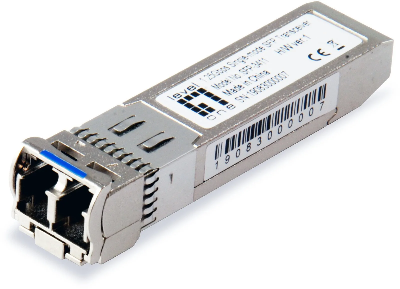 Levelone Sfp-3411 Network Relay Module Fiber Optic 1250 Mbit S 1310 Nm Levelone Sfp-3411 Network Relay Module Fiber Optic 1250 Mbit S 1310 Nm - Image 1