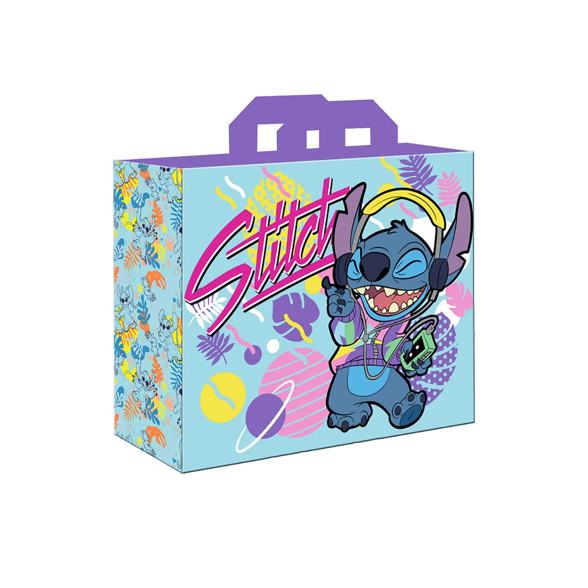 Lilo & Stitch Stitch Music Shopping Bag Lilo & Stitch Stitch Music Shopping Bag - Image 1