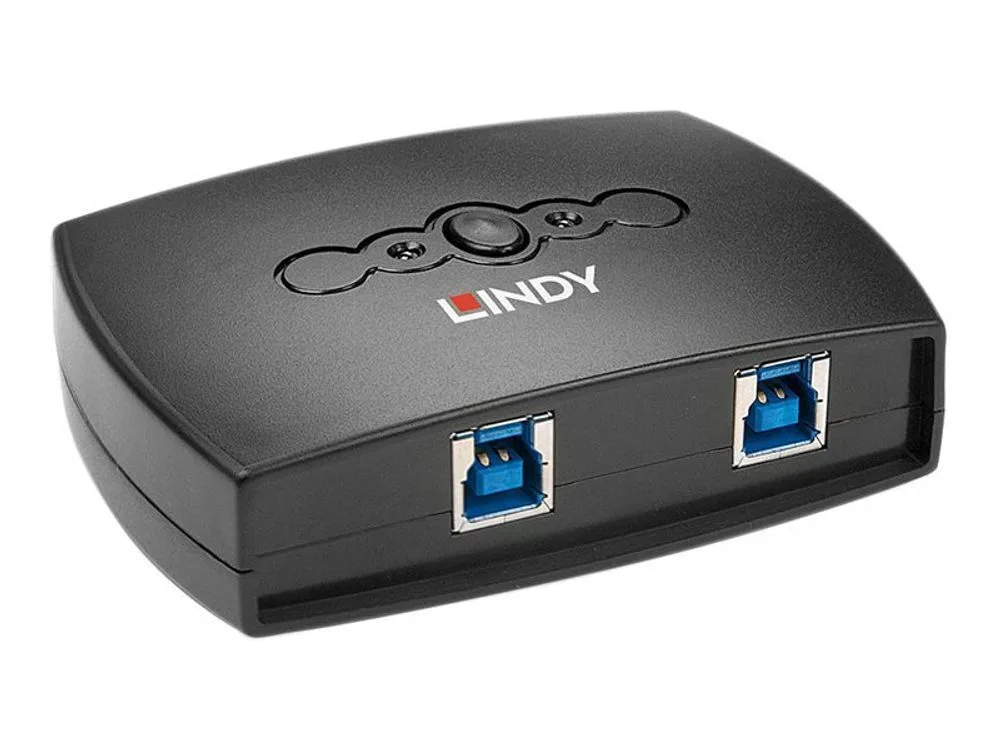 Lindy 43141 KVM & Data Switch με USB 3.0 / USB-B 3.0 Lindy 43141 KVM & Data Switch με USB 3.0 / USB-B 3.0 - Image 1