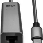 Lindy 43314 Αντάπτορας Δικτύου USB-C με Ενσύρματη Σύνδεση Ethernet