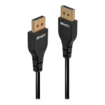 Lindy Cable DisplayPort male - DisplayPort male 0.5m Μαύρο (36460)