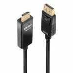 Lindy Cable DisplayPort male - HDMI male 3m Μαύρο (40927)