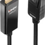 Lindy Cable DisplayPort male - HDMI male 5m Μαύρο (40928)