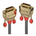 Lindy Cable DVI-D male - DVI-D male 15m Μαύρο (36216)