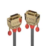Lindy Cable DVI-D male - DVI-D male 7.5m Μαύρο (36205)