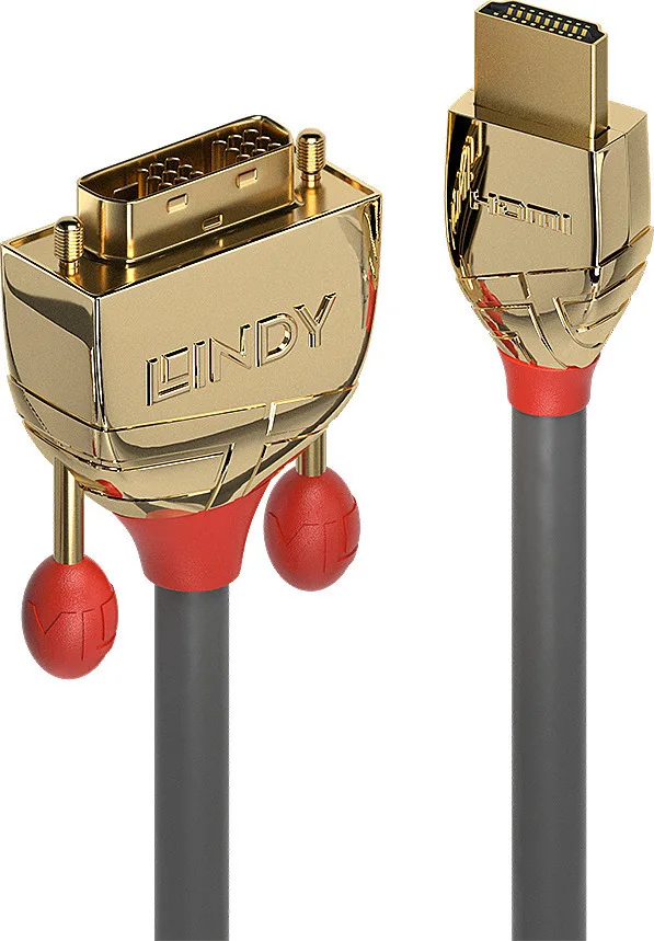 Lindy Cable DVI-D male - HDMI male 15m Μαύρο (36199) Lindy Cable DVI-D male - HDMI male 15m Μαύρο (36199) - Image 1