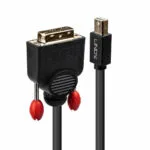 Lindy Cable DVI-D male - mini DisplayPort male 2m Μαύρο (41952)