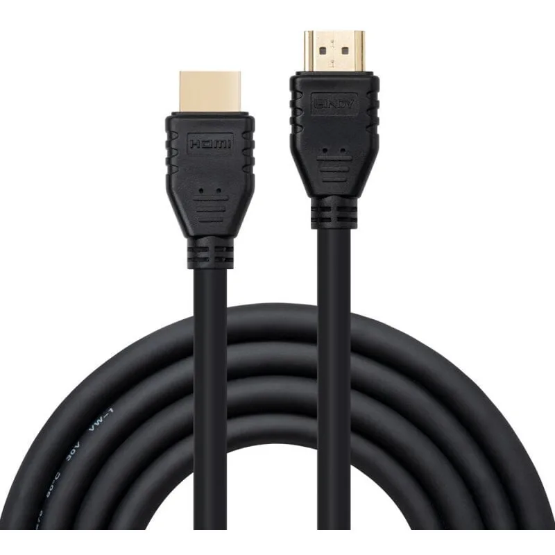 Lindy Cable HDMI male - HDMI male 2m Μαύρο 37317 Lindy Cable HDMI male - HDMI male 2m Μαύρο 37317 - Image 1