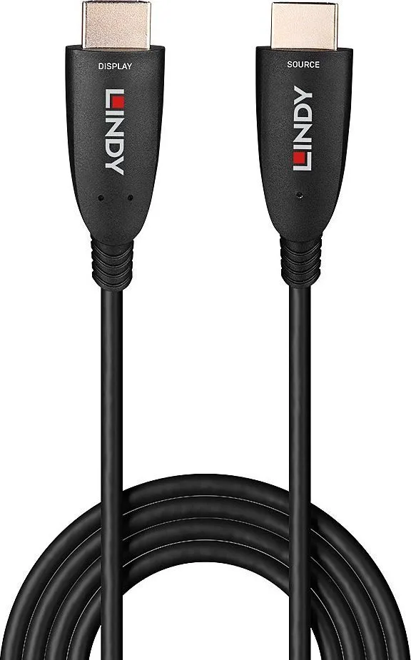Lindy Cable HDMI male - HDMI male 60m Μαύρο 38516 Lindy Cable HDMI male - HDMI male 60m Μαύρο 38516 - Image 1