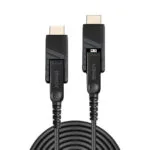Lindy Cable HDMI male - micro HDMI male 30m Μαύρο 38322