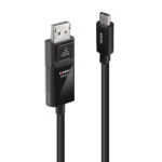 Lindy Cable HDMI male - USB-C male 1m Μαύρο 43341