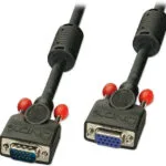 Lindy Cable VGA male - VGA male Μαύρο 1m (36392)