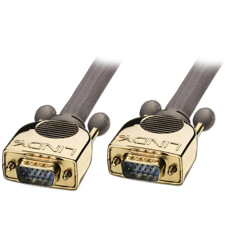 Lindy Cable VGA male - VGA male Μαύρο/Χρυσό 30m (37826) Lindy Cable VGA male - VGA male Μαύρο/Χρυσό 30m (37826) - Image 1