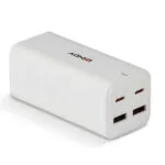Lindy Βάση Φόρτισης με 2 Θύρες USB-A και 2 Θύρες USB-C 100W Power Delivery σε Λευκό χρώμα (73441)