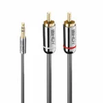 Lindy Καλώδιο Ήχου 3.5mm male - 2x RCA male Μαύρο S7715219