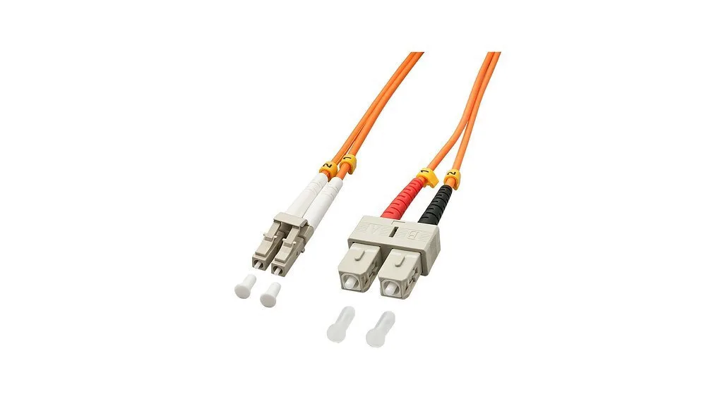 Lindy Καλώδιο Οπτικής Ίνας 2m Πορτοκαλί 46991 Lindy Καλώδιο Οπτικής Ίνας 2m Πορτοκαλί 46991 - Image 1