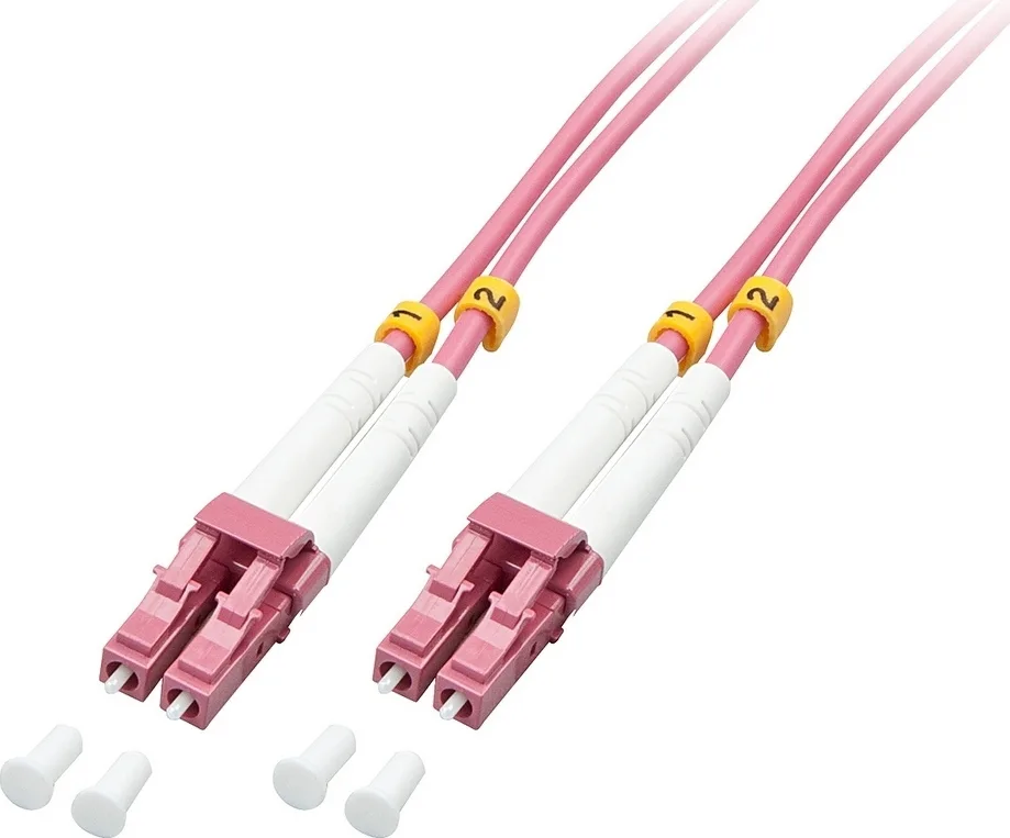 Lindy Καλώδιο Οπτικής Ίνας LC-LC 20m Ροζ 46346 Lindy Καλώδιο Οπτικής Ίνας LC-LC 20m Ροζ 46346 - Image 1