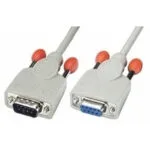 Lindy Καλώδιο RS232 9-pin male σε RS232 9-pin female 20m (31523)