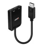 Lindy Μετατροπέας DisplayPort male σε HDMI 2x female 1τμχ 38433