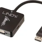 Lindy Μετατροπέας DVI-D / HDMI / DisplayPort / VGA male σε DVI-D / HDMI / DisplayPort / VGA female 1τμχ 41028