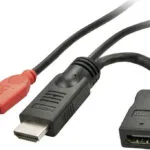 Lindy Μετατροπέας HDMI male σε USB-A female 1τμχ 41080