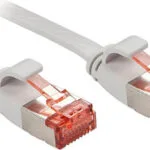 Lindy Flat U/FTP (STP) Cat.6 (Gigabit) Καλώδιο Δικτύου Ethernet 3m Γκρι 47553