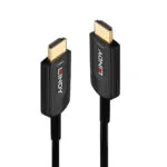 Lindy HDMI 2.1 Ultra High Speed 48Gbps 4K 120Hz HDR VRR Cable HDMI male - HDMI male 15m Μαύρο 38381