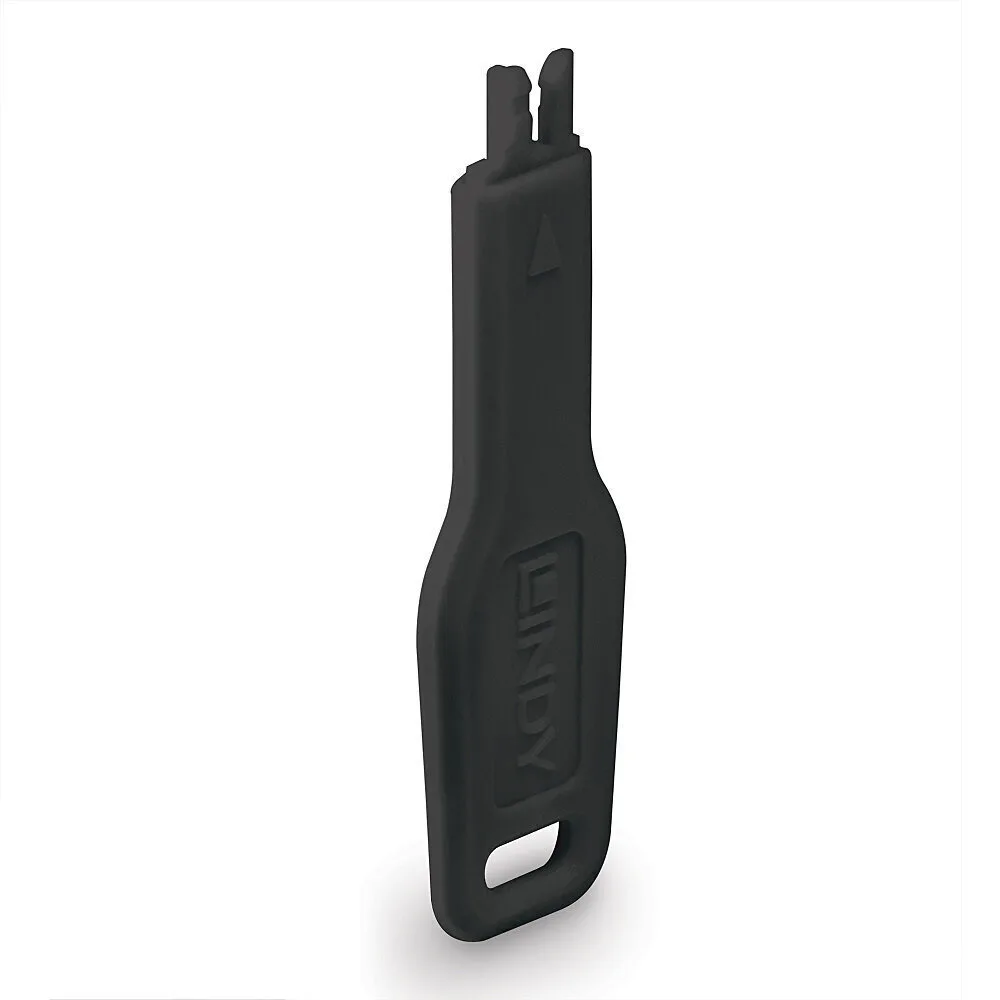 Lindy Port Blocker Rj45 1 Key 47892 Black Lindy Port Blocker Rj45 1 Key 47892 Black - Image 1