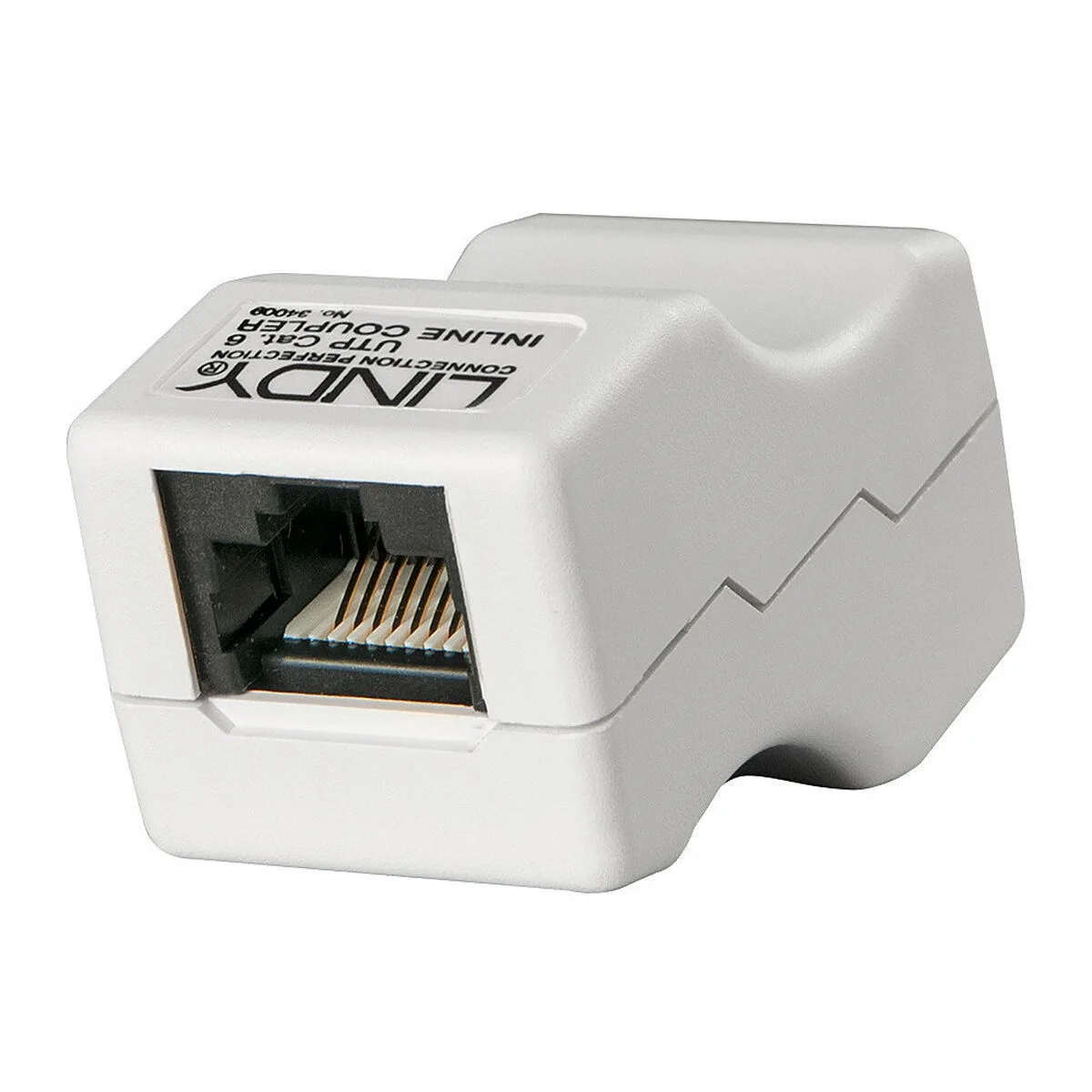 Lindy RJ45 Adapter 1τμχ 34009 Lindy RJ45 Adapter 1τμχ 34009 - Image 1