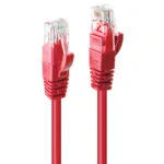 Lindy S/FTP Cat.6 (Gigabit) Καλώδιο Δικτύου Ethernet 0.5m Κόκκινο 48031