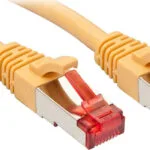 Lindy S/FTP Cat.6 (Gigabit) Καλώδιο Δικτύου Ethernet 1.5m Κίτρινο 47763