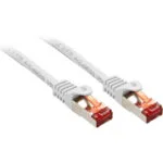 Lindy S/FTP Cat.6 (Gigabit) Καλώδιο Δικτύου Ethernet 10m Λευκό 47388