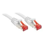 Lindy S/FTP Cat.6 (Gigabit) Καλώδιο Δικτύου Ethernet 15m Λευκό 47799
