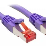 Lindy S/FTP Cat.6 (Gigabit) Καλώδιο Δικτύου Ethernet 2m Μωβ 47824