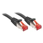 Lindy S/FTP Cat.6 (Gigabit) Καλώδιο Δικτύου Ethernet 30m Μαύρο 47786