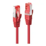 Lindy S/FTP Cat.6 (Gigabit) Καλώδιο Δικτύου Ethernet 3m Κόκκινο 47735