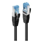 Lindy S/FTP Cat.6 (Gigabit) Καλώδιο Δικτύου Ethernet 3m Μαύρο 47415