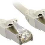 Lindy S/FTP Cat.6 (Gigabit) Καλώδιο Δικτύου Ethernet 40m Γκρι 45591