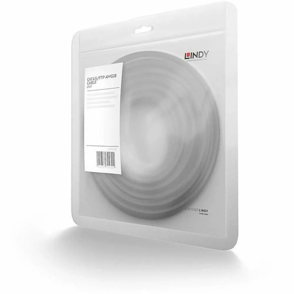 Lindy S/FTP Cat.6 (Gigabit) Καλώδιο Δικτύου Ethernet 5m Γκρι 47346 Lindy S/FTP Cat.6 (Gigabit) Καλώδιο Δικτύου Ethernet 5m Γκρι 47346 - Image 1