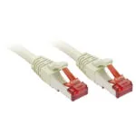 Lindy S/FTP Cat.6 (Gigabit) Καλώδιο Δικτύου Ethernet 5m Γκρι 50τμχ 47854