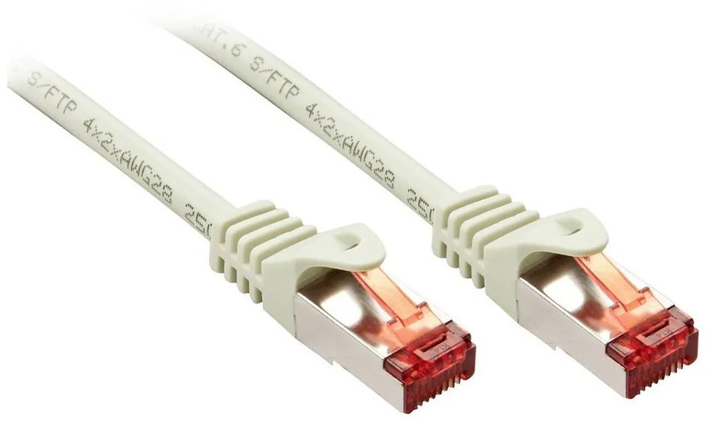 Lindy S/FTP Cat.6 (Gigabit) Καλώδιο Δικτύου Ethernet 7.5m Γκρι 47347 Lindy S/FTP Cat.6 (Gigabit) Καλώδιο Δικτύου Ethernet 7.5m Γκρι 47347 - Image 1