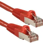 Lindy S/FTP Cat.6 (Gigabit) Καλώδιο Δικτύου Ethernet 7.5m Κόκκινο 47367