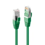 Lindy S/FTP Cat.6a (Gigabit) Καλώδιο Δικτύου Ethernet 10m Πράσινο 47683