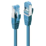 Lindy S/FTP Cat.6a (Gigabit) Καλώδιο Δικτύου Ethernet 15m Μπλε 47154